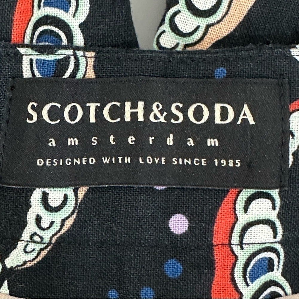 Scotch & Soda Linen Starfish Shorts - Picture 6 of 8